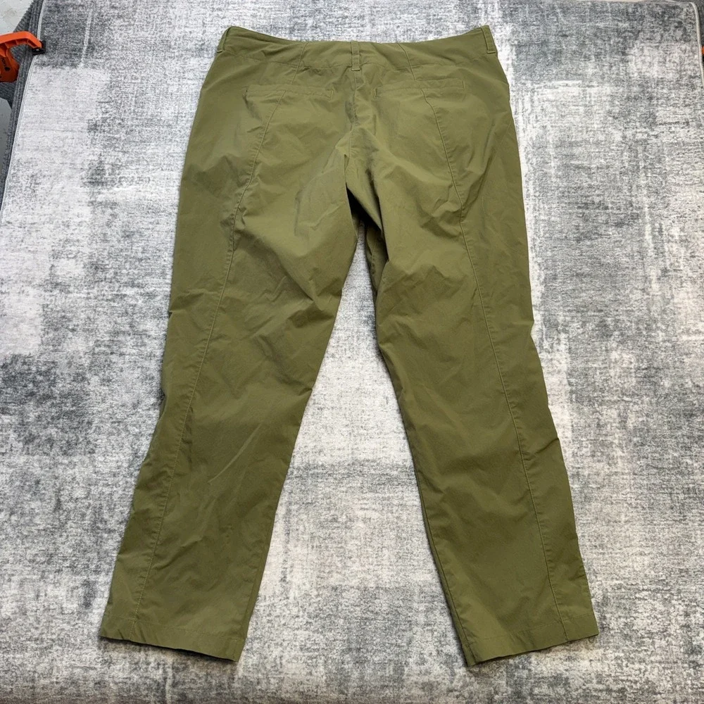 The North Face Paramount Pants Men 40 Olive Green Belted Hiking Climbing Camping